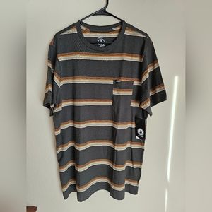 Volcom Striped Pocket Tee